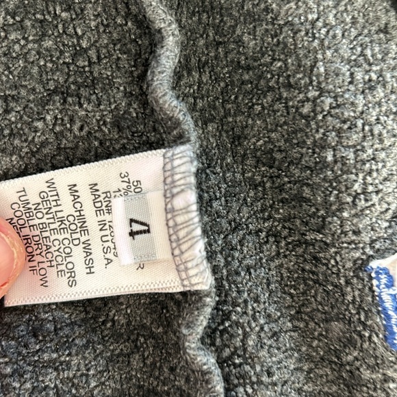 Aviator Nation Girls Zip Up Hoodie Size 4 - Picture 3 of 4